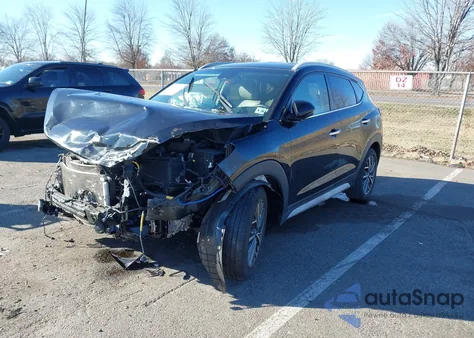 2021 Hyundai Tucson Limited z USA, uszkodzony, nr VIN KM8J33AL6MU375374